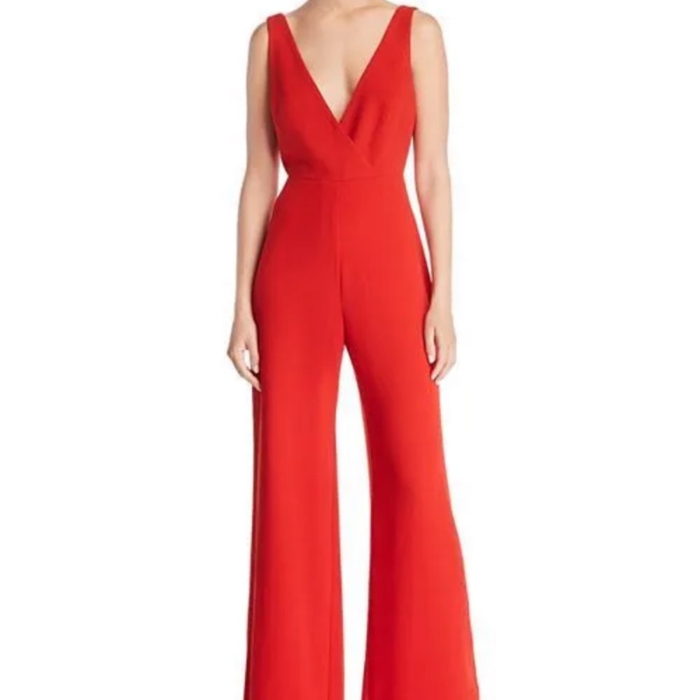 Red Wayf romper. New never worn.